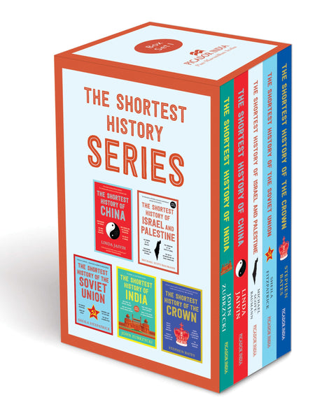 The Shortest History Box Set | 5-Book Collection: China, India, Israel-Palestine, Soviet Union & Crown - Retail Maharaj