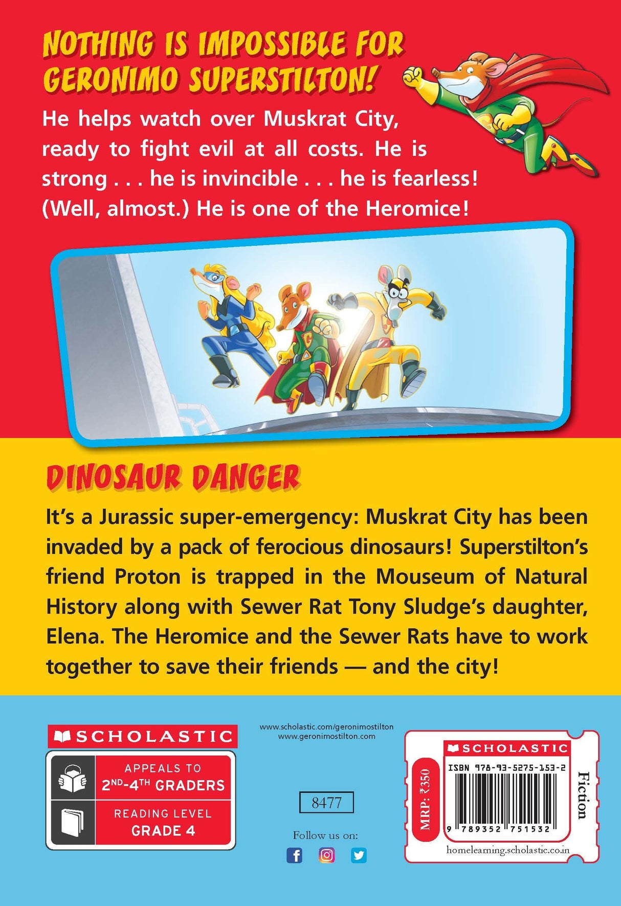 Geronimo Stilton Heromice #6: Dinosaur Danger - Retail Maharaj