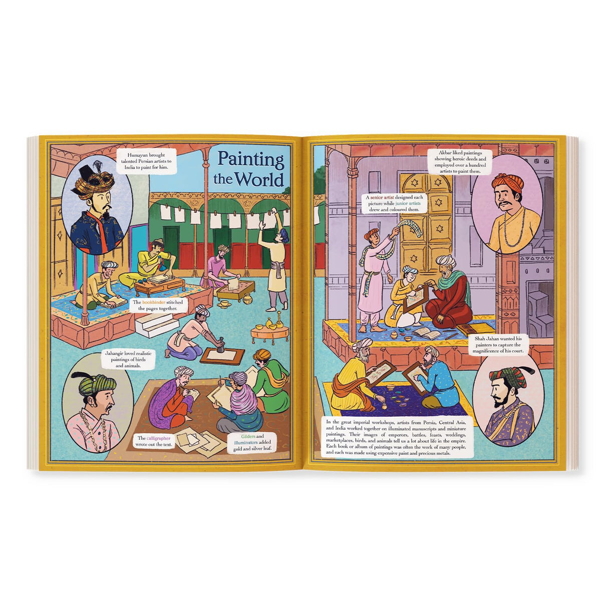 The Book of Emperors: An Illustrated History of the Mughals - Retail Maharaj