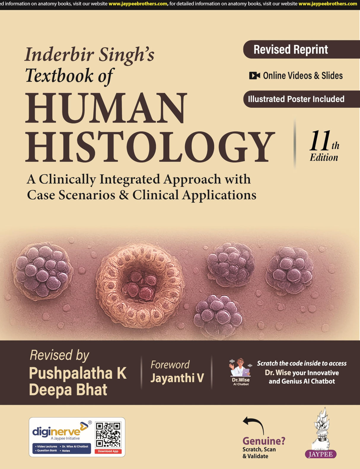 INDERBIR SINGH'S TEXTBOOK OF HUMAN HISTOLOGY - Retail Maharaj