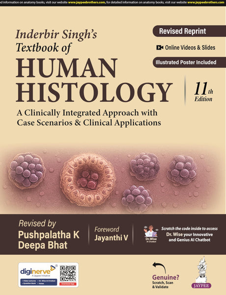 INDERBIR SINGH'S TEXTBOOK OF HUMAN HISTOLOGY - Retail Maharaj