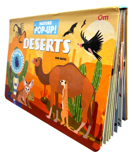 Pop Up Deserts Book for Kids: Interactive Learning with Adventure Pop-Up Scenes | Fun Facts & Surprises Inside | Amazing Animal Life, Habitat & ... | Children’s Nature & Geography Pop-Up Book - Retail Maharaj