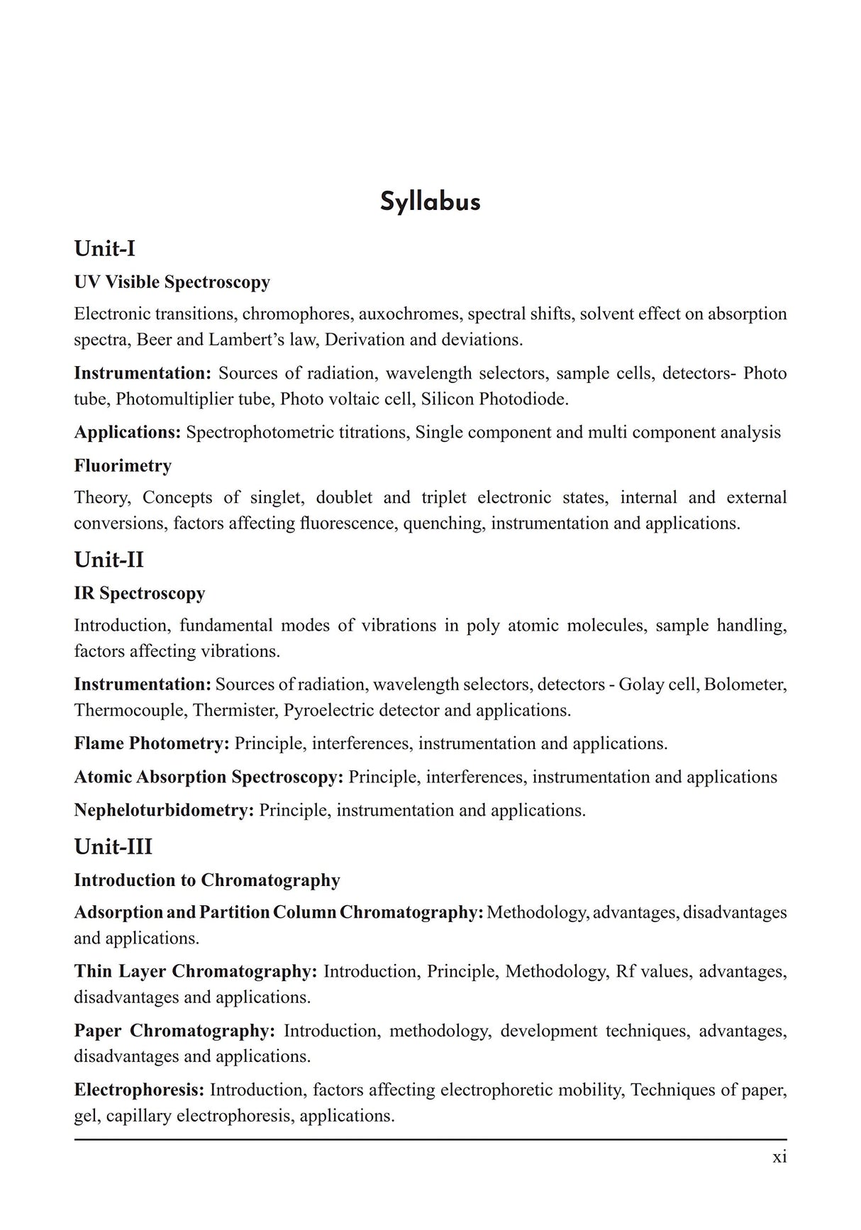 Instrumental Methods of Analysis For B.Pharm Students - Retail Maharaj