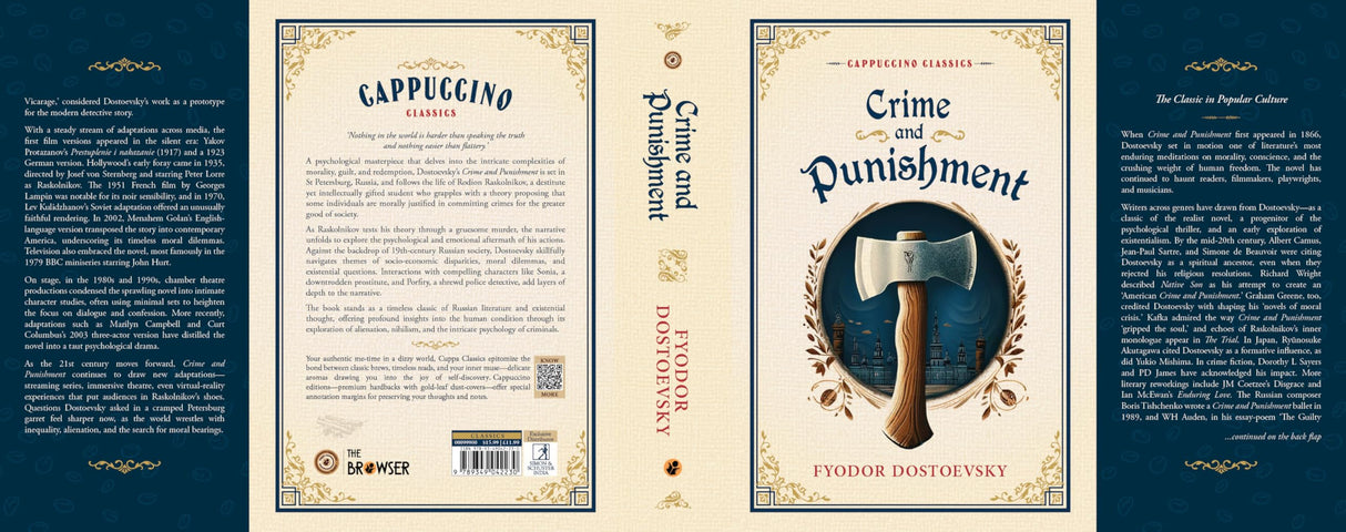 Crime and Punishment (Cappuccino Classics) - Retail Maharaj