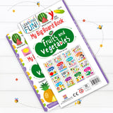 Hello Friend Books My Big Board Book of Fruits and Vegetables : Simple and Vibrant Illustrations to Increase the Knowledge of Your Little One - Retail Maharaj