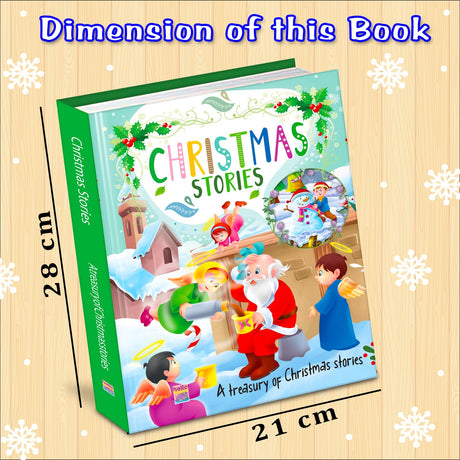 A Treasury of Christmas Stories Book for Kids and Children: Inspiring, Jesus Bedtime Story, Santa Claus, Bible Stories with Colorful Picture and Gifts for Christmas Occasion - Ages 5+ Year - Retail Maharaj