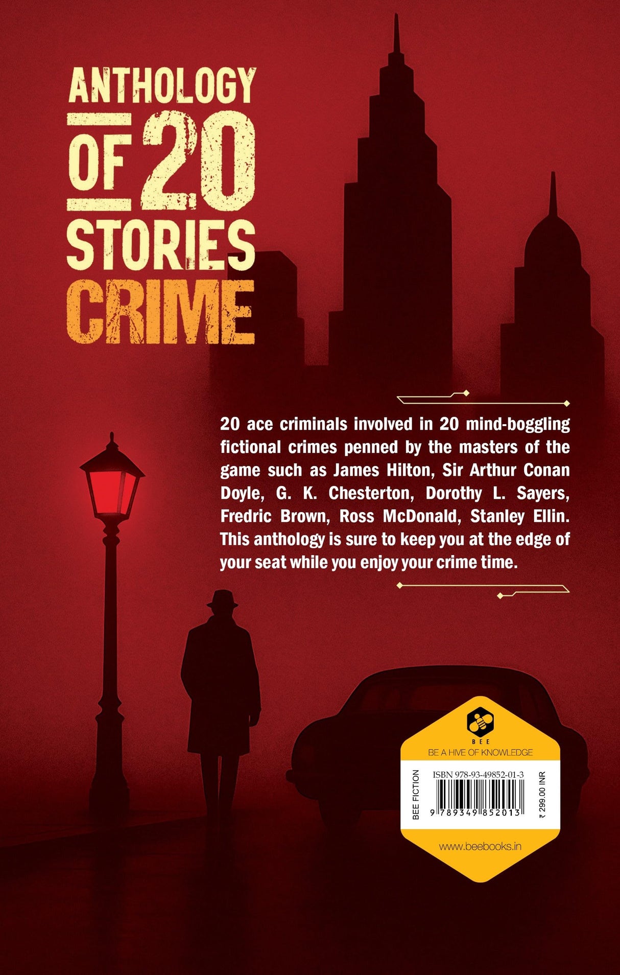 Anthology of 20 Stories Crime | Bestselling Collection | 10th Anniversary Edition | Edited by Anish Deb - Retail Maharaj