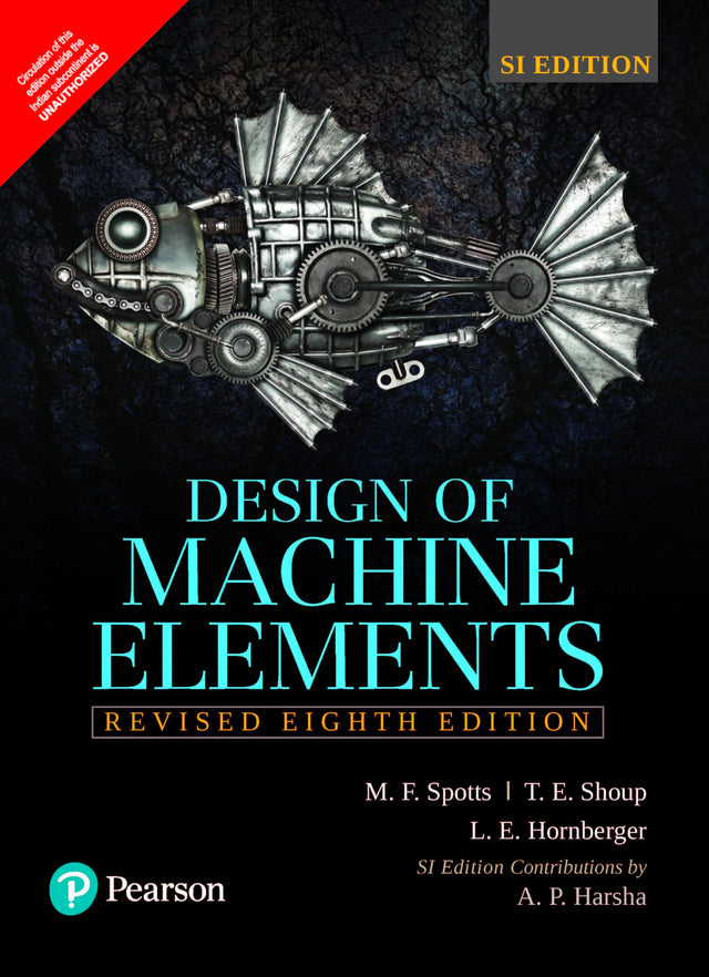 DESIGN OF MACHINE ELEMENTS BY PEARSON - Retail Maharaj