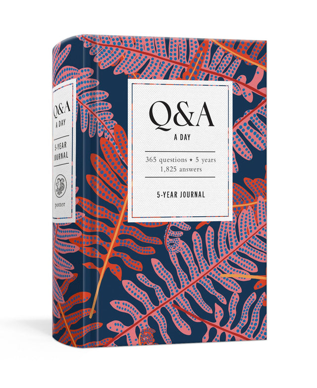 Q&a a Day Bright Botanicals: 5-year Journal - Retail Maharaj