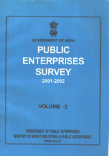 Public Enterprises Survey 2001-2002 Volume - 1, 2 and 3 (Set of 3 Volumes) [Paperback] Govt. of India