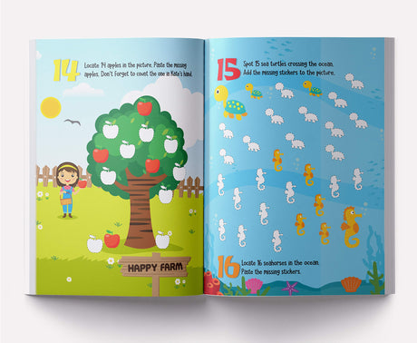 My First Numbers Sticker Book: Exciting Sticker Book With 100 Stickers - Retail Maharaj