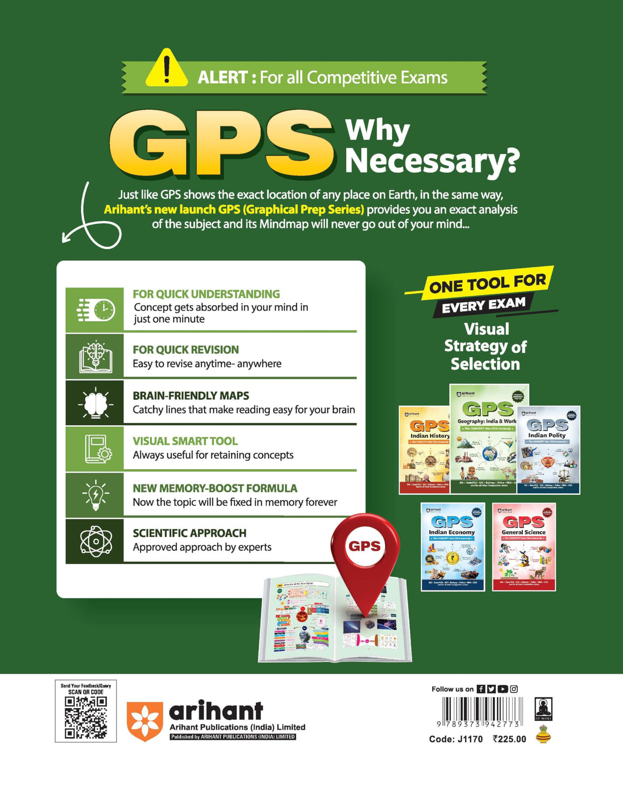 Arihant GPS Geography India and World Book 2025 | GS and General Knowledge Guide for UPSC, IAS, State PCS, SSC, Railway, Police, NDA, CDS and ... World History, Culture | English Medium - Retail Maharaj
