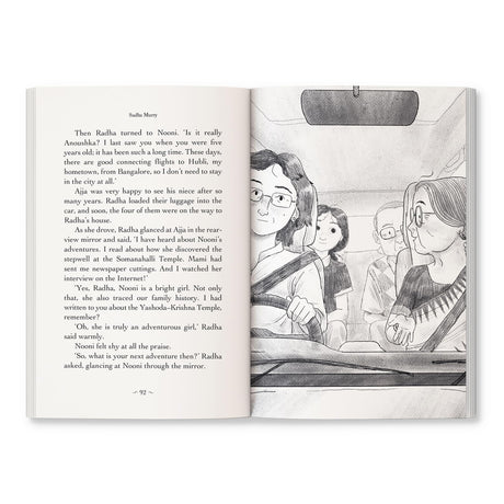 The Magic of the Lost Earrings: A New Nooni Adventure by Sudha Murty | A Story of History, Family Bonds and Hidden Treasures | Ages 9+ - Retail Maharaj