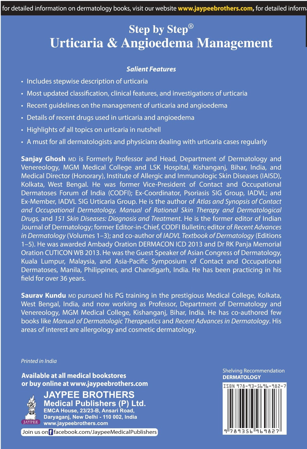 Step by Step: Urticaria & Angioedema Management - Retail Maharaj