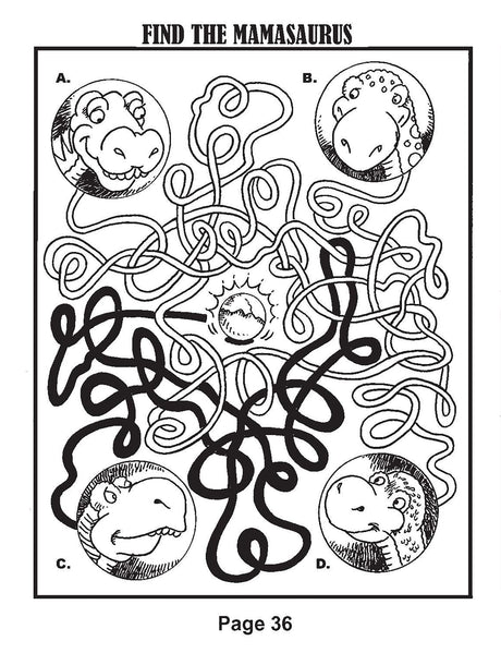 Awesome Dinosaur Activities for Kids: Mazes, Hidden Pictures, Word Searches, Secret Codes, Spot the Differences, and More!: Russian-English (Dover Kids Activity Books: Dinosaurs) - Retail Maharaj