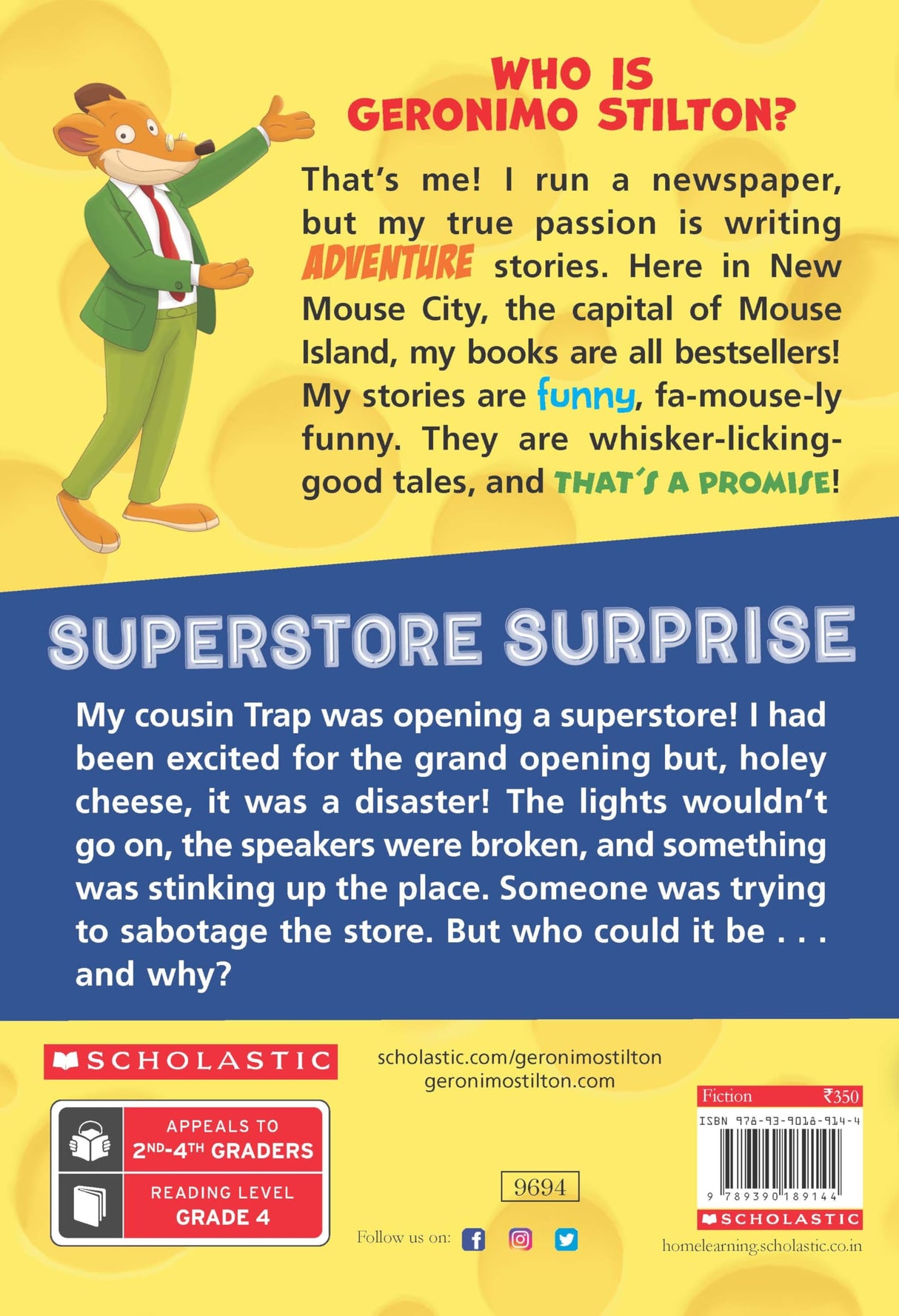 Geronimo Stilton #76: Superstore Surprise - Retail Maharaj