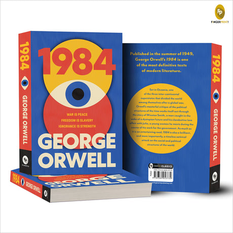 1984 by George Orwell | A Timeless Tale of Surveillance, Power & Rebellion | Classic Literature Bestseller | Must-Read Dystopian Fiction | Originial Premium Paperback Edition - Retail Maharaj
