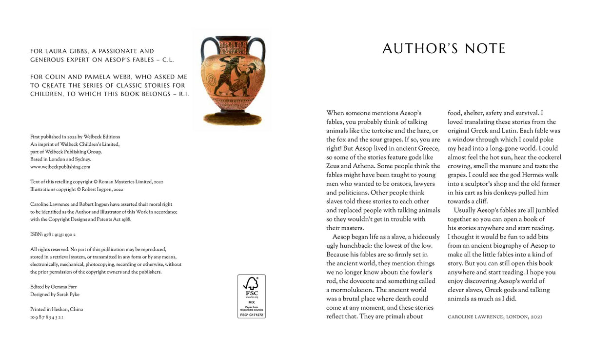 Aesop's Fables (Robert Ingpen Illustrated Classics) - Retail Maharaj