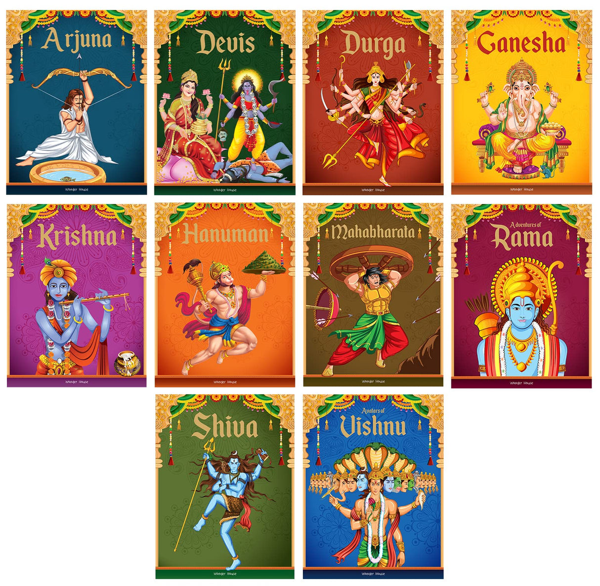Tales from Indian Mythology (Collection of 10 Books) - Retail Maharaj