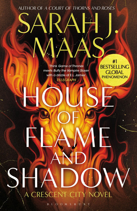House of Flame and Shadow: The INTERNATIONAL BESTSELLER and the smouldering third book in the Crescent City series, from the creator of ACOTAR - Retail Maharaj