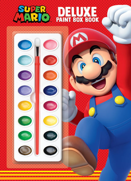 Super Mario Deluxe Paint Box Book (Nintendo®) - Retail Maharaj