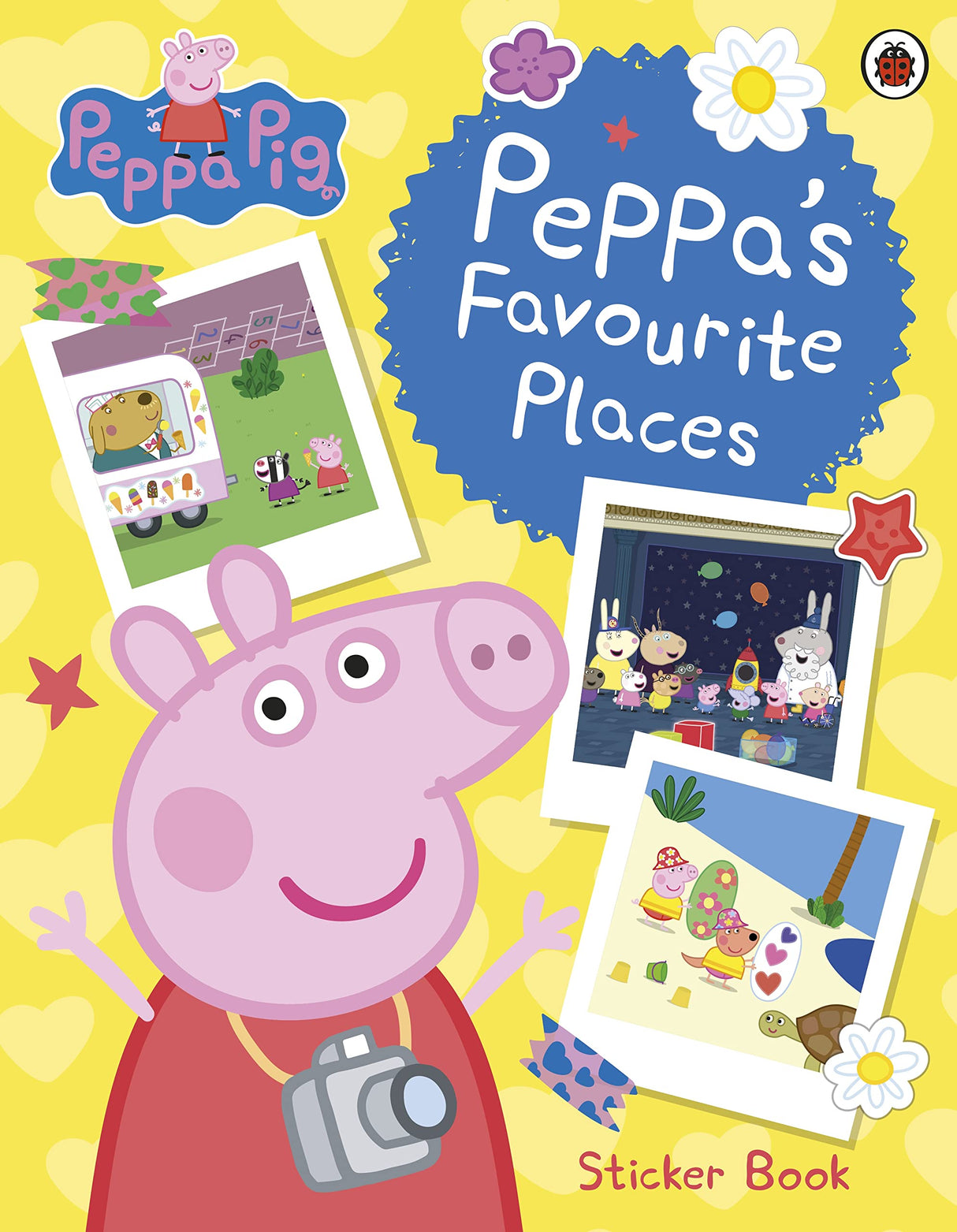 Peppa Pig: Peppa’s Favourite Places: Sticker Scenes Book - Retail Maharaj
