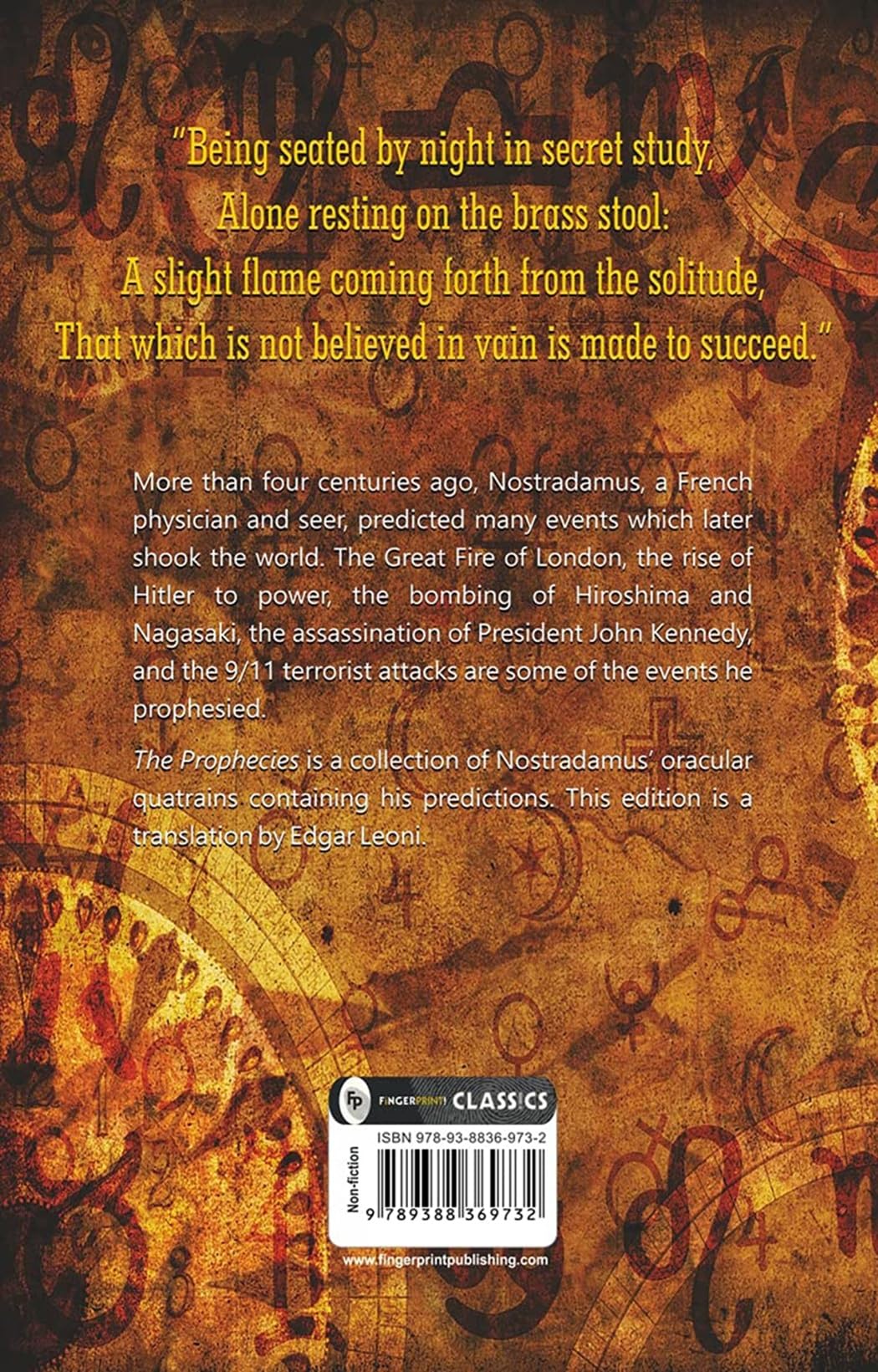 The Prophecies of Nostradamus - Retail Maharaj