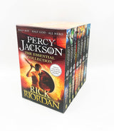 The Essential Percy Jackson Collection (7 Books Set) by Rick Riordan (Lightning Thief, Sea of Monsters, Titan's Curse, Battle of Labyrinth, Last Olympian, Greek Heroes, Greek Gods) - Retail Maharaj