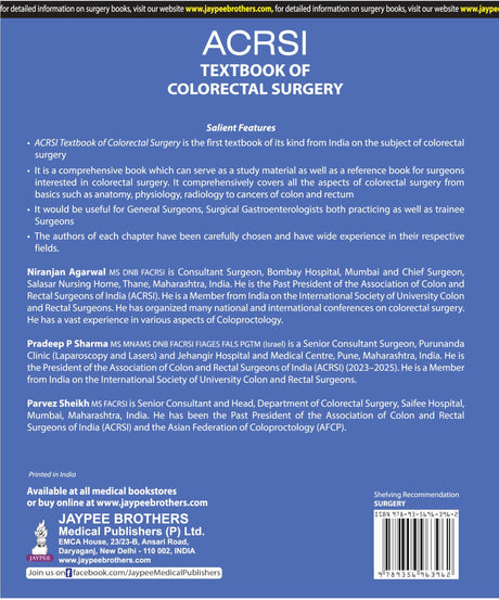 Textbook of Colorectal Surgery - Retail Maharaj