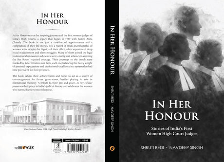 In Her Honour: Stories of India’s First Women High Court Judges - Retail Maharaj