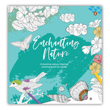 Enchanting Nature: Coloring Book for Adults with Tear out Sheets | Fun and Relaxing Doodle Designs - Retail Maharaj