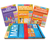 Math Activity Books Bundle 3 – Measurement / Data Handling / Money and Word Problem (Pack of 3 Books) - Retail Maharaj