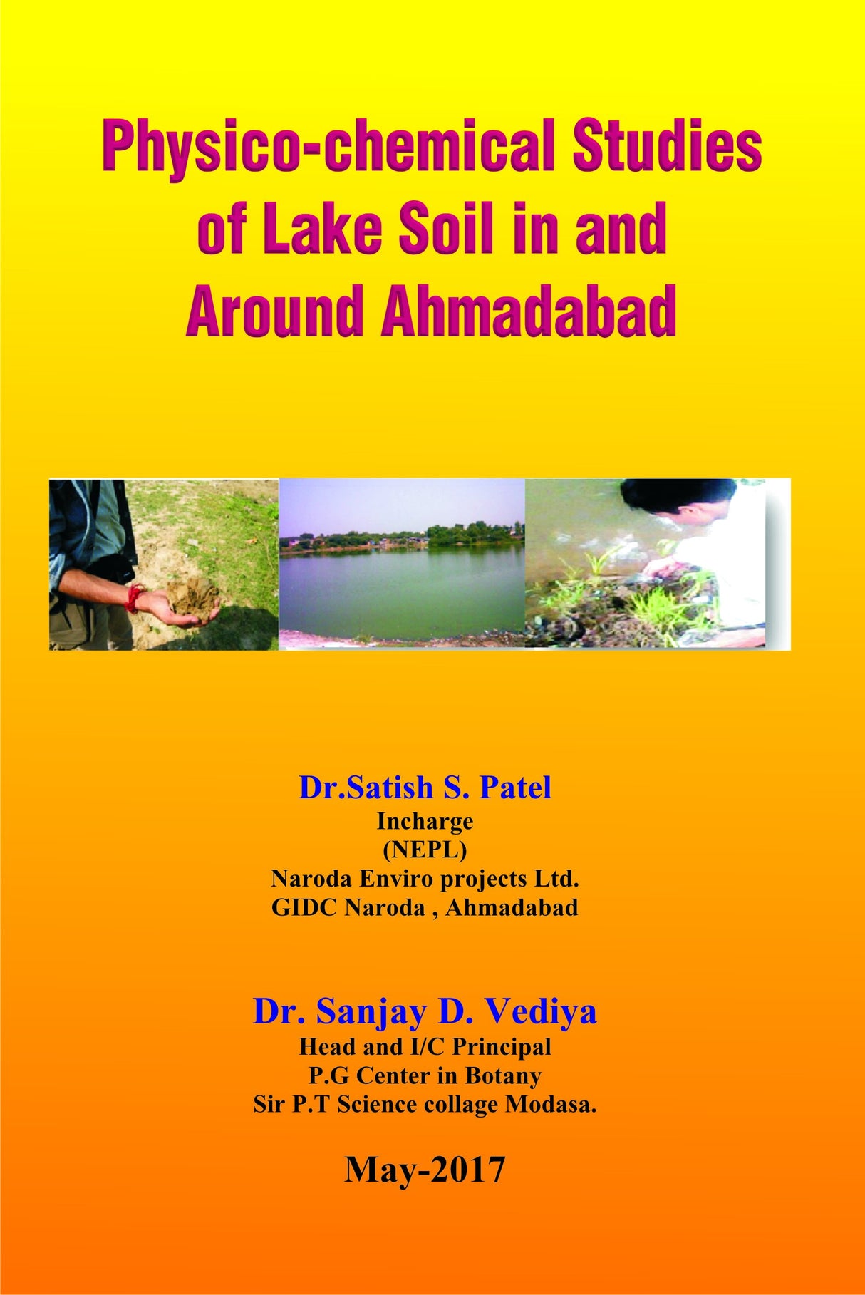 Physico-Chemical Studies of Lake Soil in And Around Ahmadabad - Retail Maharaj