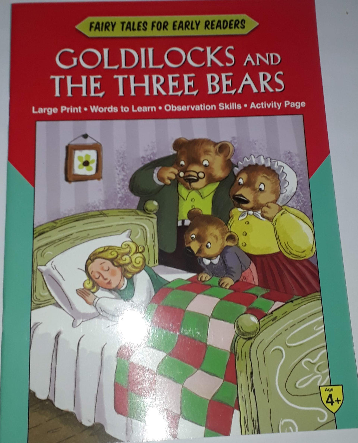 Fairy Tales Early Readers Goldilocks and the Three Bears - Retail Maharaj
