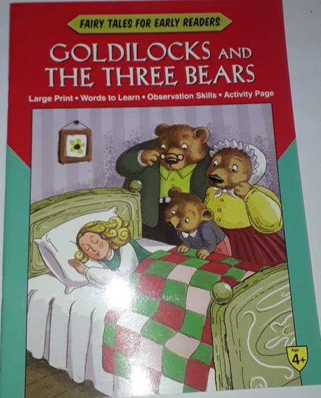 Fairy Tales Early Readers Goldilocks and the Three Bears - Retail Maharaj