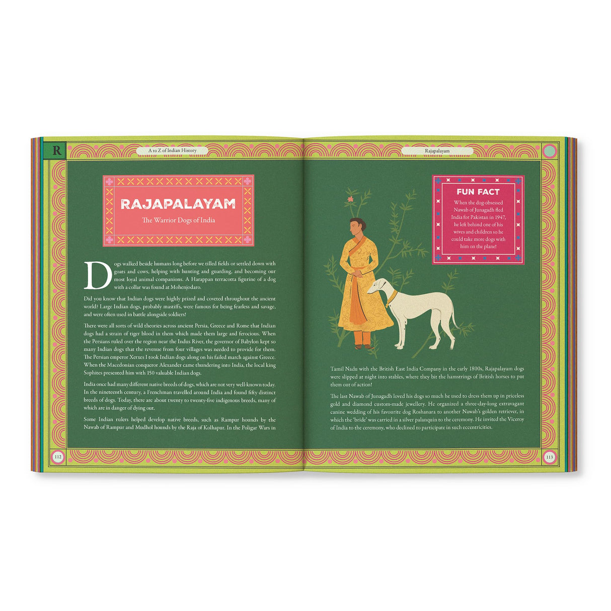 A-Z of Indian History: 80 Fun Stories from Ancient India to Independence: 80 Fun Stories from Ancient India to Independence | Cool Trivia, Bright Full-Coloured Illustrations | Ages 10+ - Retail Maharaj