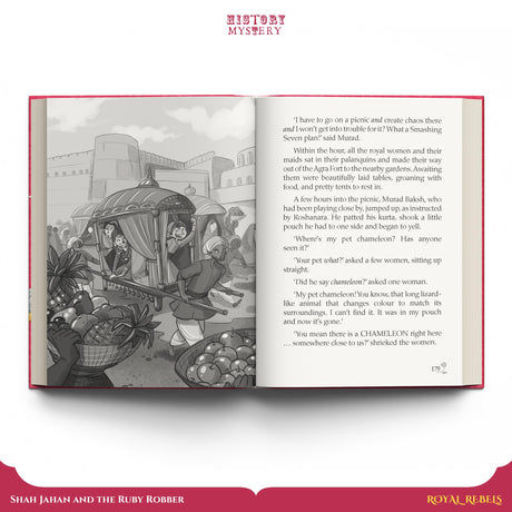 Royal Rebels: (3 in 1 HistoryMystery Series) A Hilarious Fusion of History and Mystery Featuring Three Indian Royals | Ages 8+ - Retail Maharaj