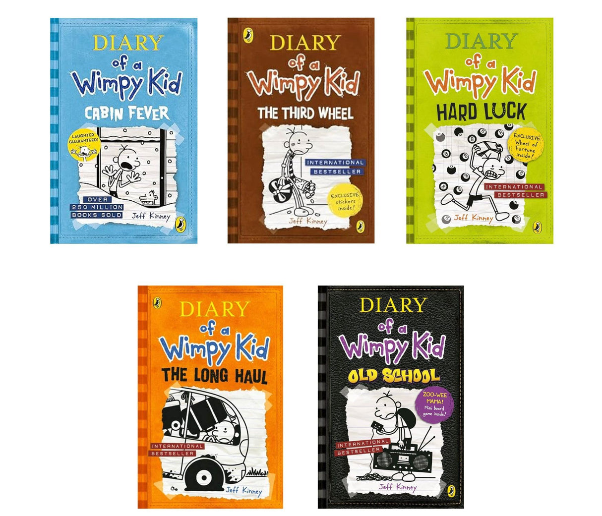Diary of a Wimpy Kid Boxset: 10 Books Collection (Books 1-10) | #1 International Bestselling Series | 250+ Million Copy Bestseller | Ages 8+ Years - Retail Maharaj