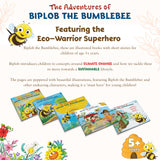 The Adventures of Biplob the Bumblebee Series - Volume 1 to 5 (Combo of 5 Books) | Fun and Educational Bedtime Storybook for Kids (Ages 3-9) with ... and Lessons on Friendship and Bravery. - Retail Maharaj