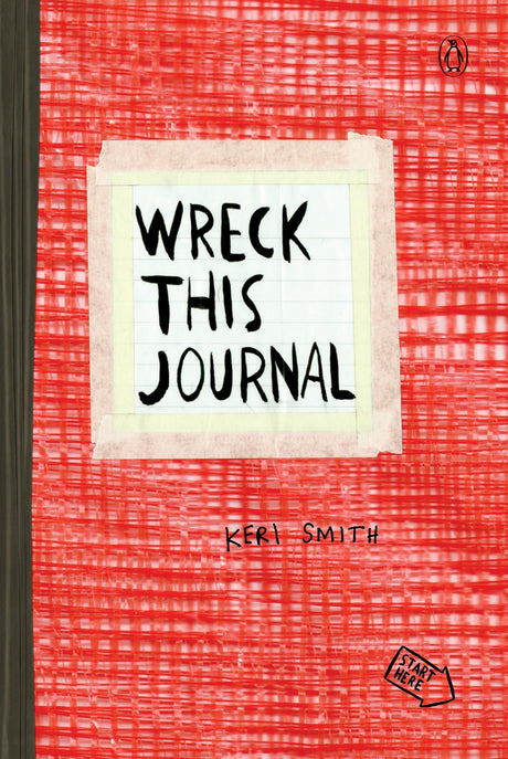 Wreck This Journal (Red) Expanded Edition - Retail Maharaj