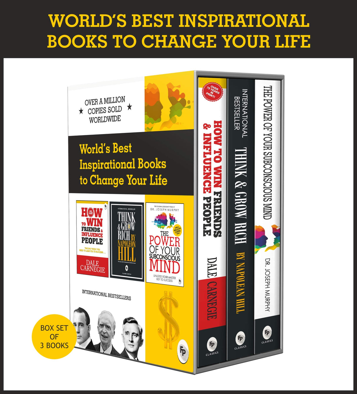 World’s Best Inspirational Books to Change Your Life (Box Set of 3 Books) - Retail Maharaj
