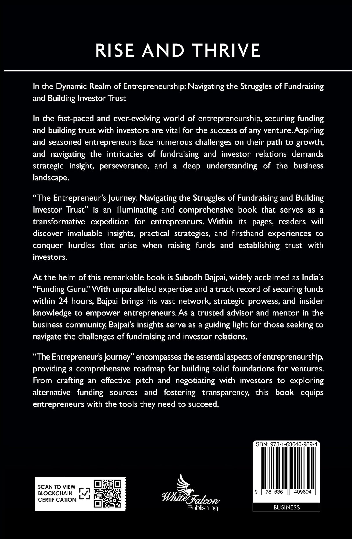 Rise and Thrive - Unleashing The Entrepreneurial Warrior Within - Retail Maharaj