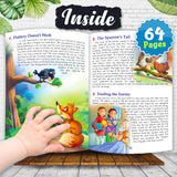 121 Folk Tales - Illustrated Story Books for Kids and Childrens - Bedtime Traditional Short Stories with Colourful Pictures in English | Hello Friend Books - Ages 3+ Years (121 Short Stories Book) - Retail Maharaj
