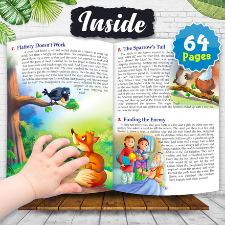 121 Folk Tales - Illustrated Story Books for Kids and Childrens - Bedtime Traditional Short Stories with Colourful Pictures in English | Hello Friend Books - Ages 3+ Years (121 Short Stories Book) - Retail Maharaj