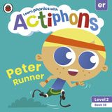 Actiphons Level 2 Book 28 Peter Runner: Learn phonics and get active with Actiphons! - Retail Maharaj