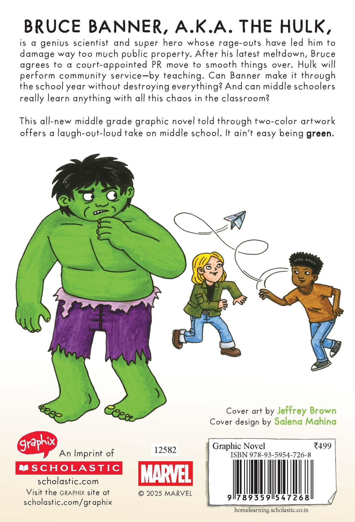 Hulk Teach! (Original Marvel Graphic Novel) - Retail Maharaj