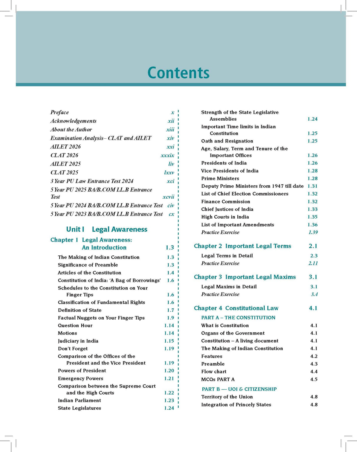 Pearson Legal Awareness & Legal Reasoning (LA/LR) 2026–27 for CLAT, SLAT, AILET |Also Useful for DU, BHU, IPU, HPU, KU & MAH (CET Law) Entrance Exams | CLAT & AILET 2026 and PU papers (2023–2025) - Retail Maharaj