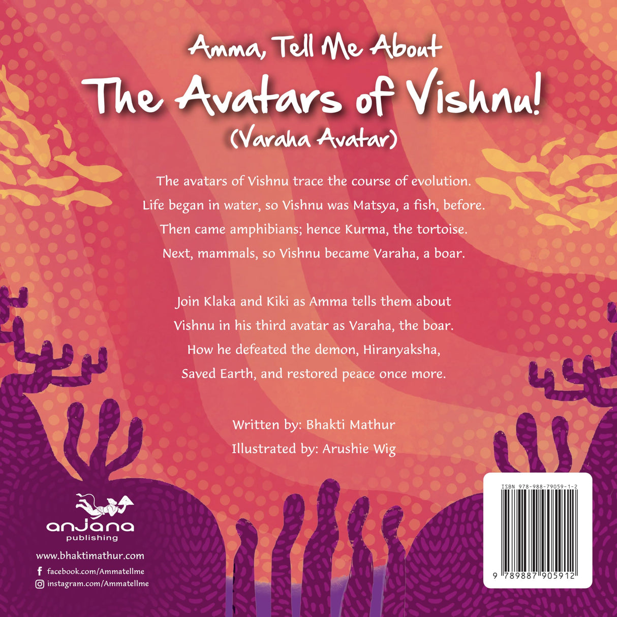 Amma Tell Me About the Avatars of Vishnu! (Varaha): Part 3 in the Vishnu Trilogy - Retail Maharaj
