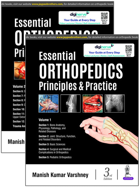 ESSENTIAL ORTHOPEDICS (2 VOLUMES) PRINCIPLES & PRACTICE - Retail Maharaj