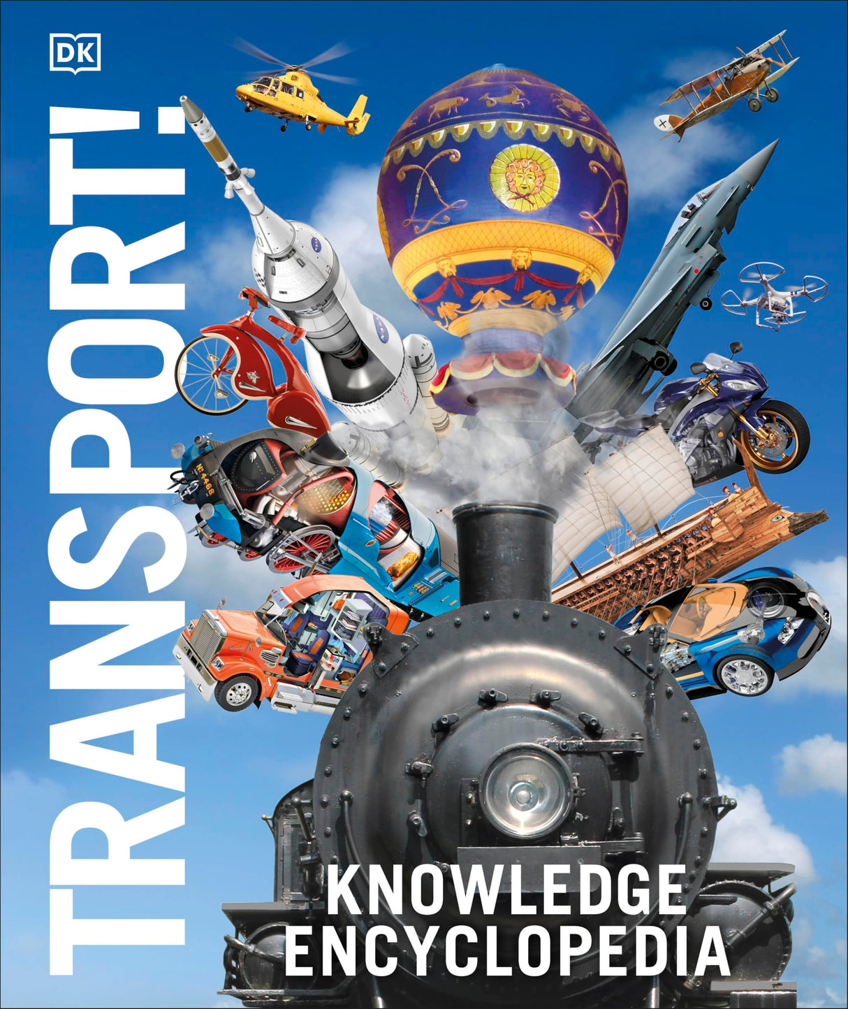 Knowledge Encyclopedia: Transport!: Cars, Trains, Ships, & Planes As You've Never Seen Them Before - Retail Maharaj